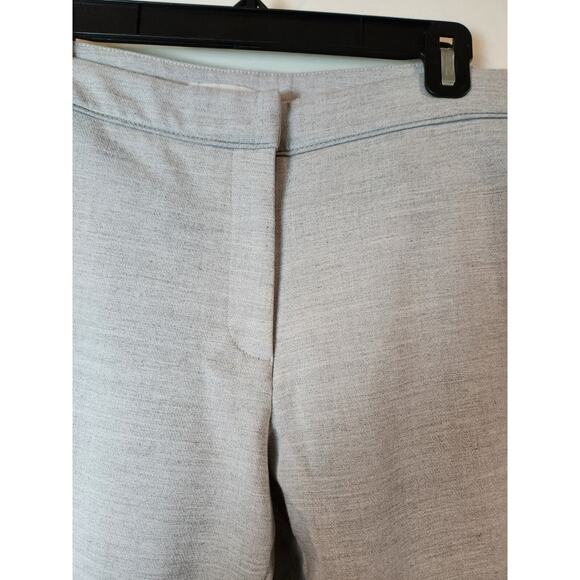 H&M Heather Gray Slacks Womens Sz 14 Trouser Work Office Pants Flat Front Career - Picture 9 of 16